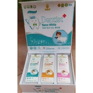 Kem đánh răng tạo bọt Dentist Nano White